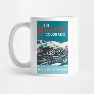 Breckenridge Vintage Ski Poster Mug